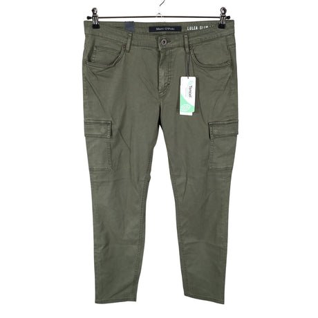 Unisex Marc O'Polo - Mittevenivad püksid, suurus W32 - Roheline ()