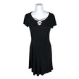 Unisex Lascana - Trikotaažist kleit, suurus 40 - Must ()