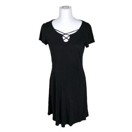 Unisex Lascana - Trikotaažist kleit, suurus 40 - Must ()