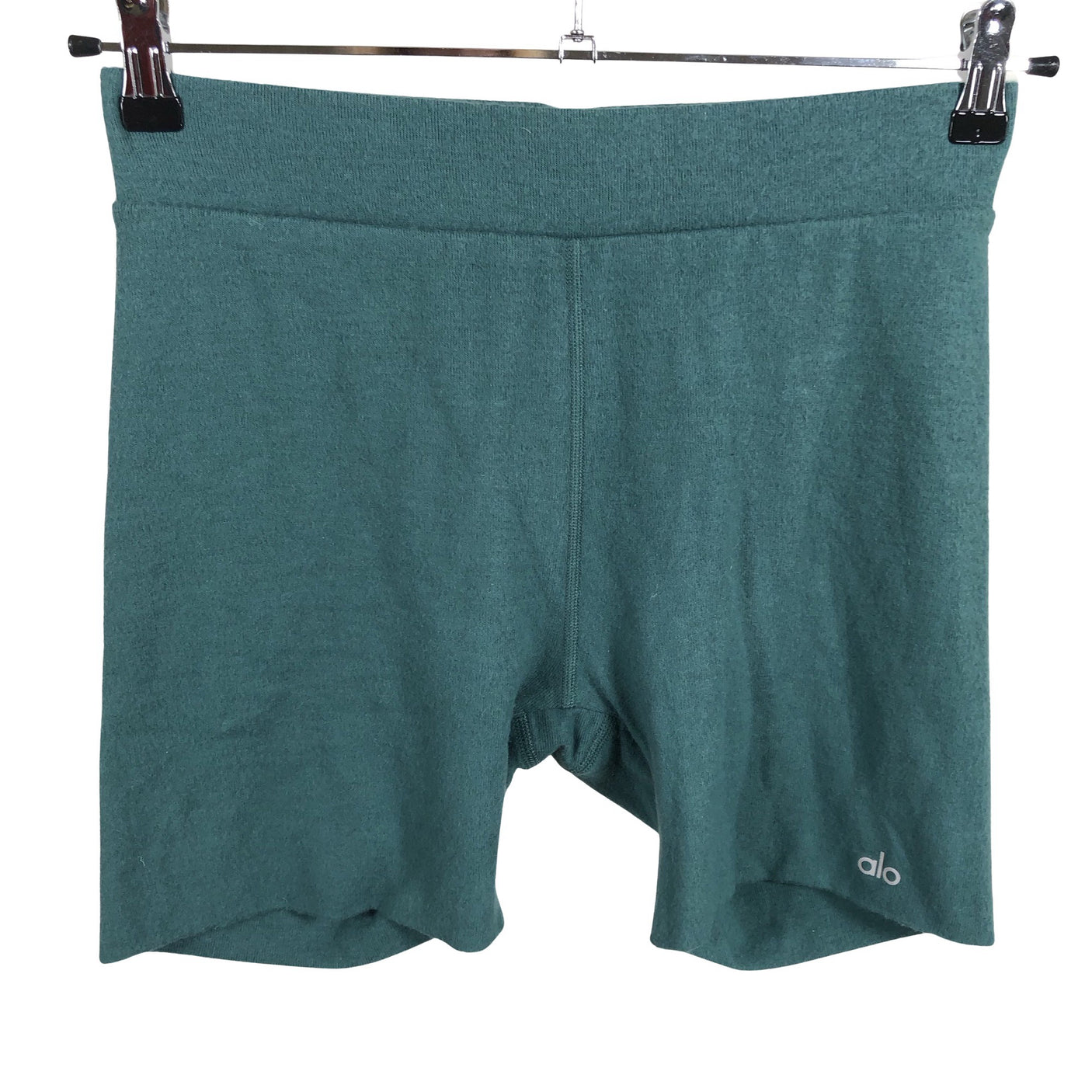 Unisex Alo - Trikotaažist lühikesed püksid, suurus 40 - Roheline (1)