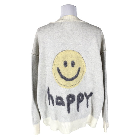 Unisex Vintage Havana - Kampsun, suurus 40 - Hall (2)