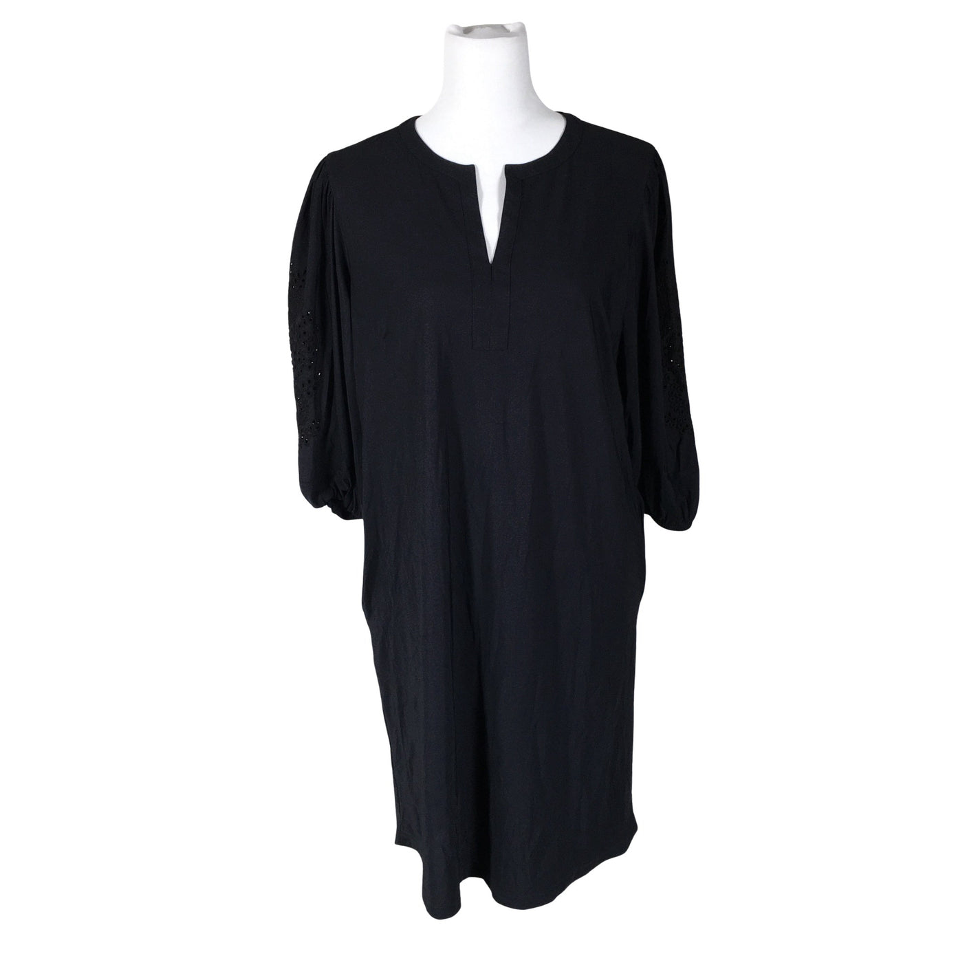 Unisex no man's land - Trikotaažist kleit, suurus 40 - Must (1)