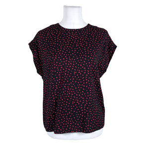 Unisex &Other Stories - Lühikeste käistega pluus, suurus 36 - Must (1)