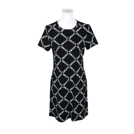 Unisex DKNY - Trikotaažist kleit, suurus 38 - Must ()