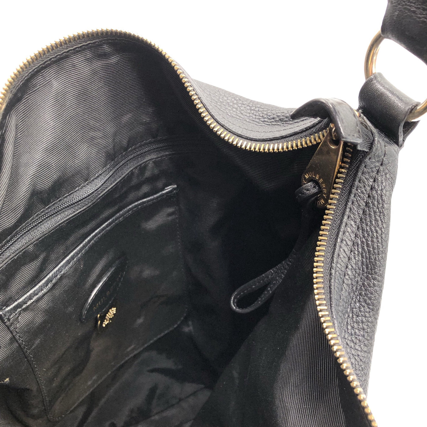Unisex Mulberry - Käekott, suurus Midi - Must (3)