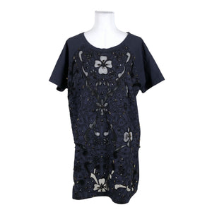 Unisex Valerie Khalfon - Trikotaažist tuunika, suurus 40 - Sinine (1)