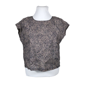 Unisex Nanso - Lühikeste käistega pluus, suurus 42 - Heleroosa (1)