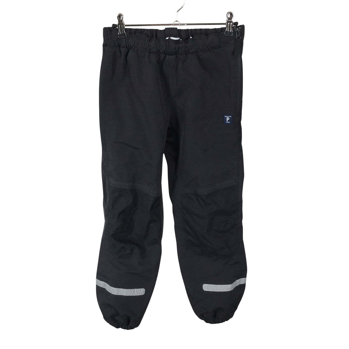 Unisex Polarn O. Pyret - Kevad-/sügispüksid, suurus 134 - 140 - Must (1)