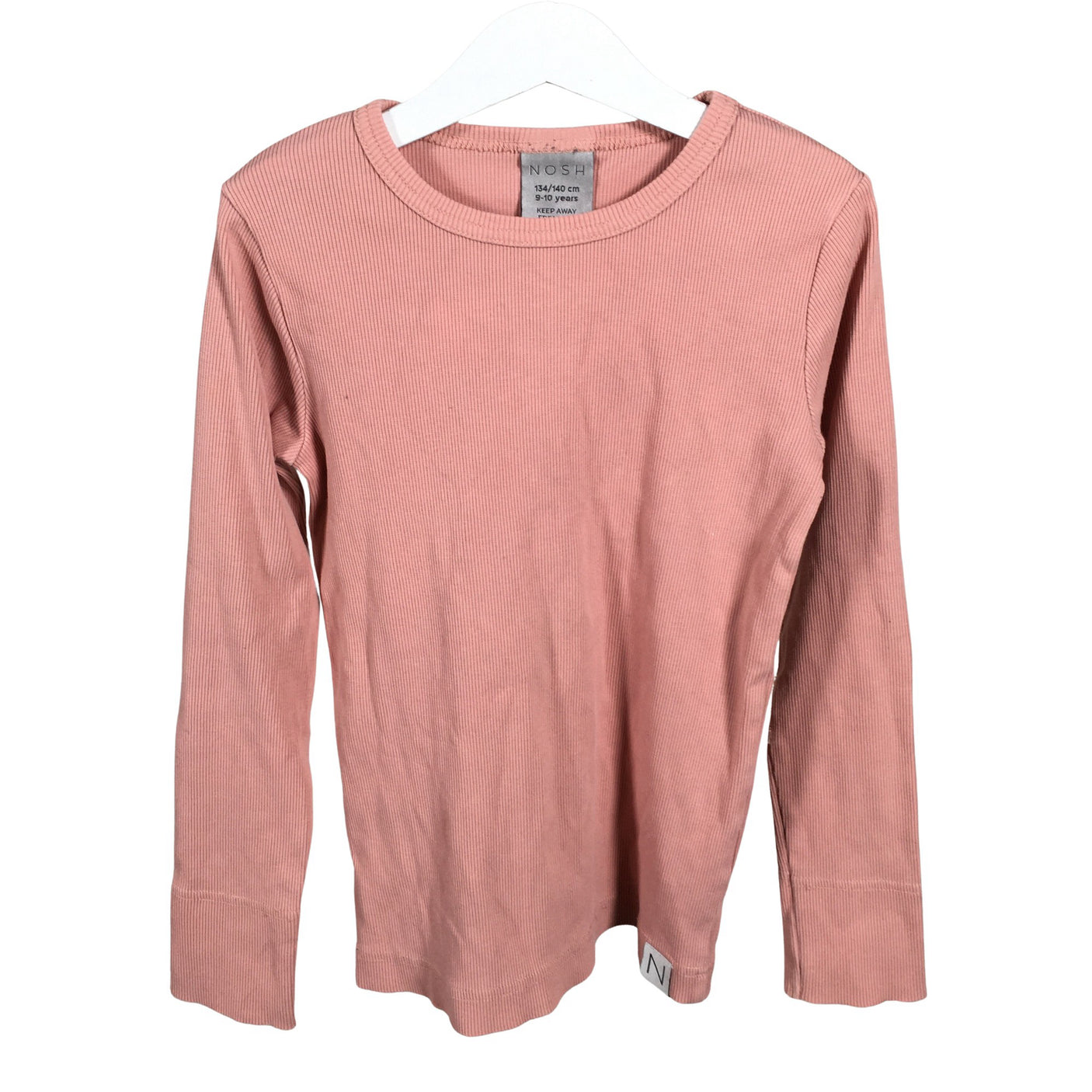 Unisex NOSH - Trikotaažist pluus, suurus 134 - 140 - Heleroosa (1)