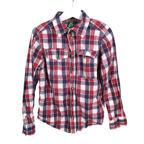 Unisex Benetton - Triiksärk, suurus 128 - 134 - Punane ()