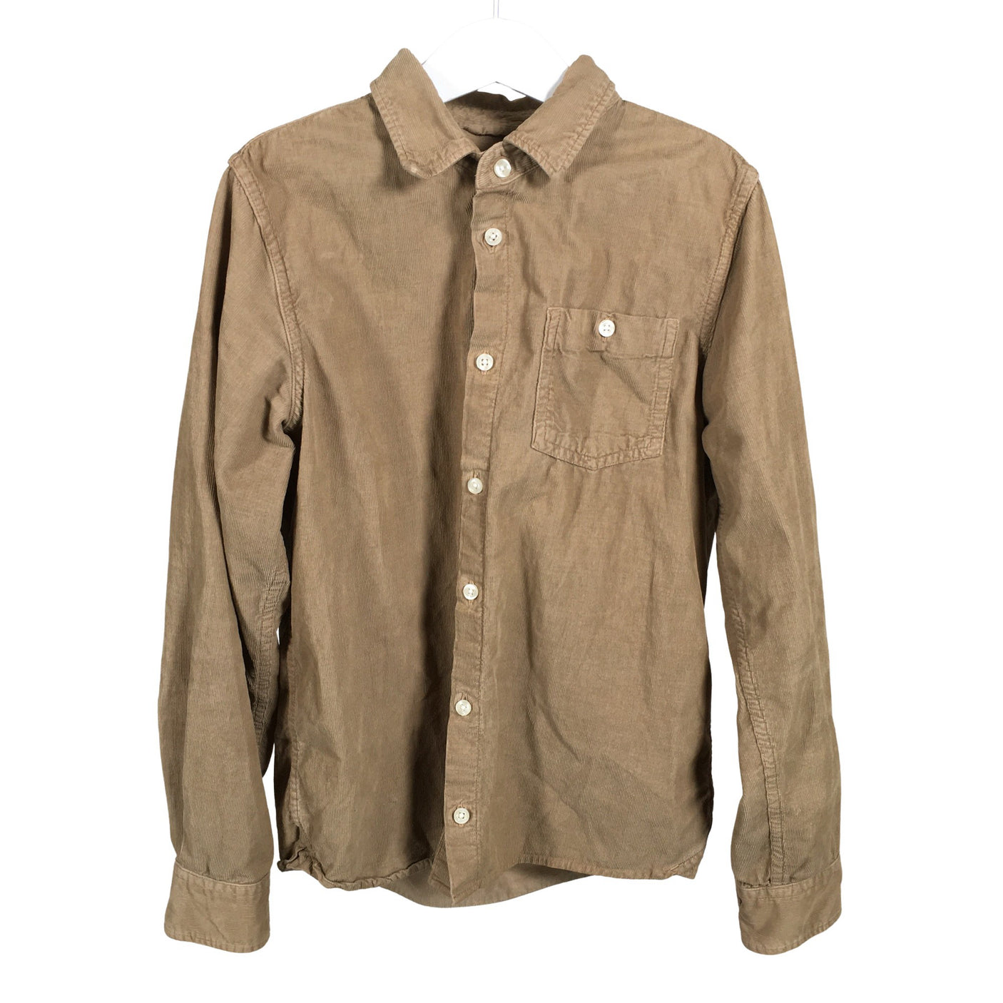 Unisex Knowledge Cotton Apparel - Triiksärk, suurus 146 - 152 - Pruun (1)