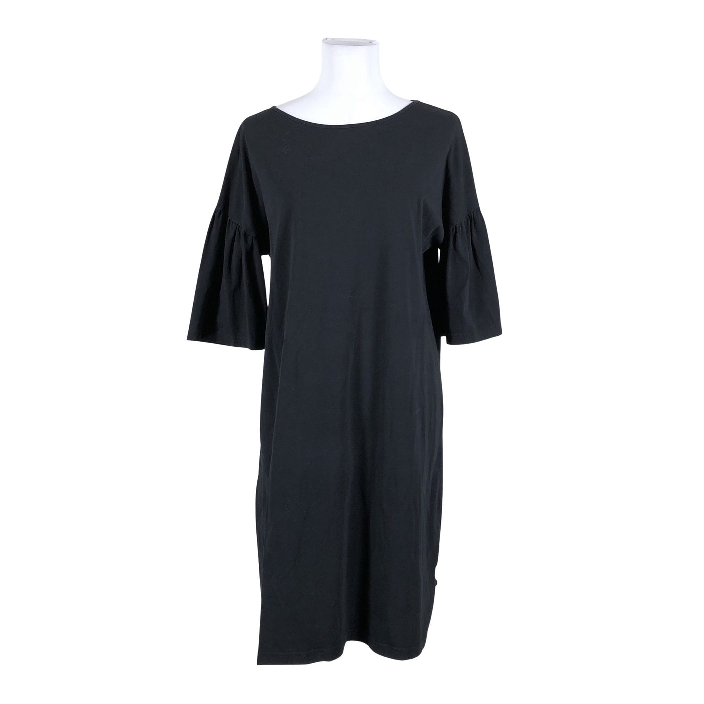 Unisex Papu - Trikotaažist kleit, suurus 40 - Must (1)