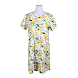 Unisex Actuelle - Trikotaažist kleit, suurus 38 - Kollane (1)