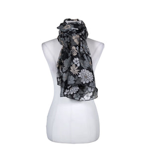 Unisex Your Face - Õhuke sall, suurus Maxi - Hall (1)