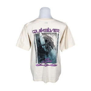 Unisex Quiksilver - T-särk, suurus L - Beige (2)