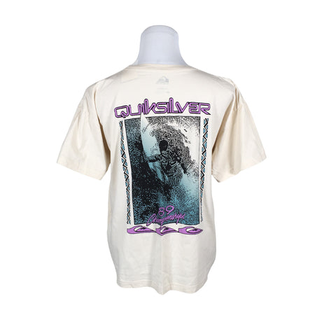 Unisex Quiksilver - T-särk, suurus L - Beige (2)