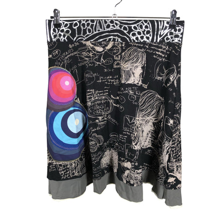 Unisex Desigual - Trikotaažist seelik, suurus 42 - Must ()