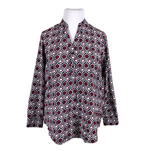 Unisex Angel's Face - Pluus, suurus 42 - Veinipunane (1)