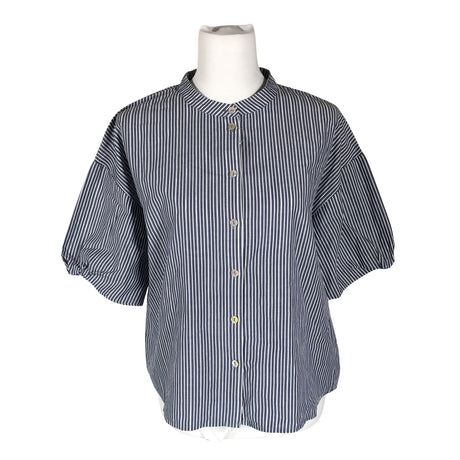 Unisex My Essential Wardrobe - Lühikeste käistega pluus, suurus 38 - Sinine ()