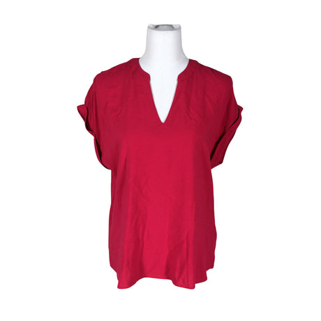 Unisex Tom Tailor - Lühikeste käistega pluus, suurus 40 - Punane ()