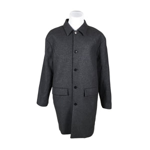 Unisex Asket - Villane mantel, suurus XL - Hall (1)
