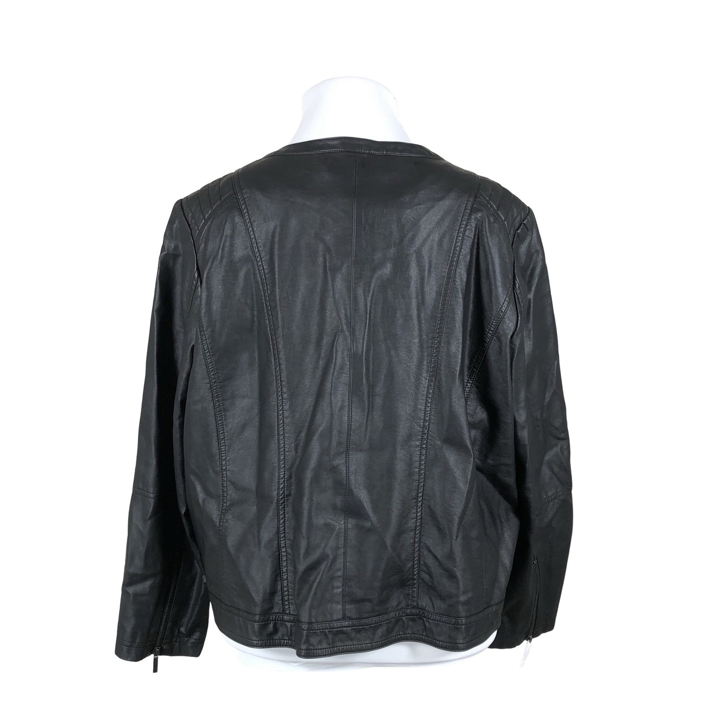 Unisex Zizzi - Nahktagi, suurus 52 - Must (2)