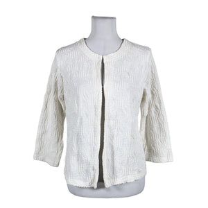 Unisex Signature - Trikotaažist pluus, suurus 36 - Valge (1)