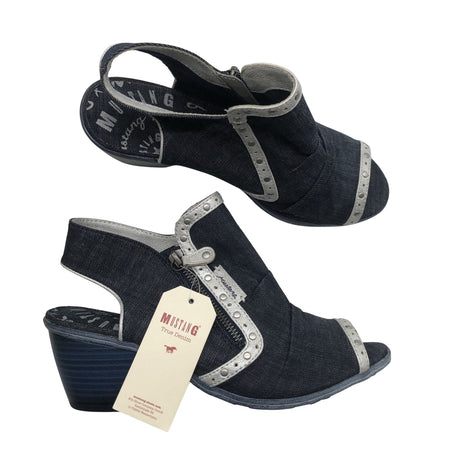 Unisex Mustang - Lahtise ninaga kontsakingad, suurus 41 - Sinine ()