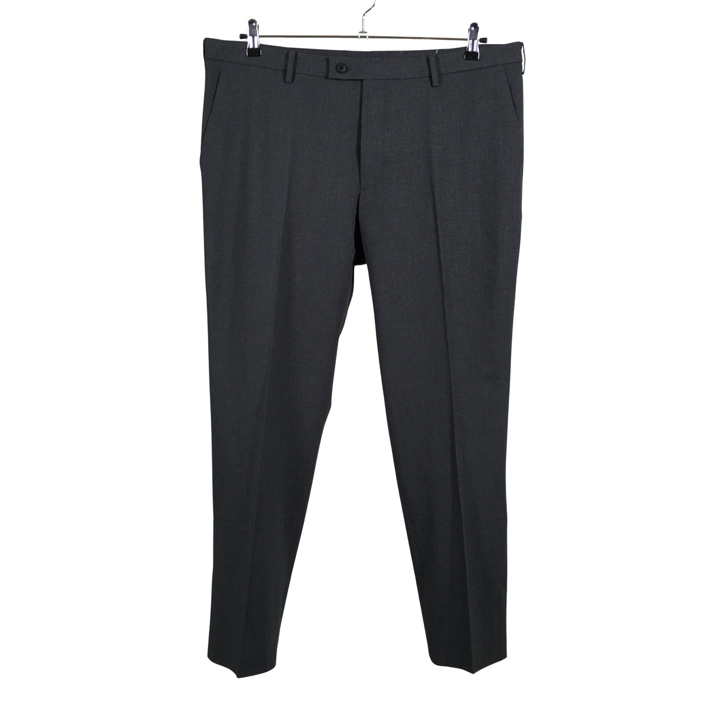 Unisex Uniqlo - Mittevenivad püksid, suurus XL - Hall (1)