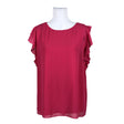 Unisex Ril's - Lühikeste käistega pluus, suurus 38 - Roosa ()