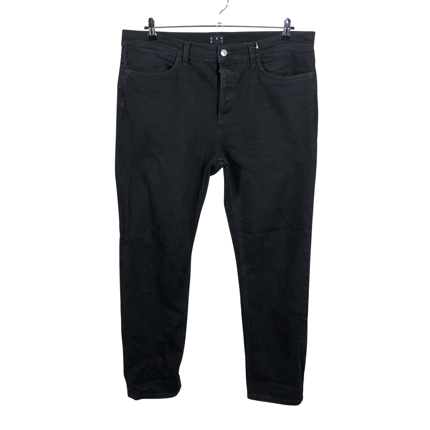 Unisex Asket - Teksad, suurus W38 - Must (1)