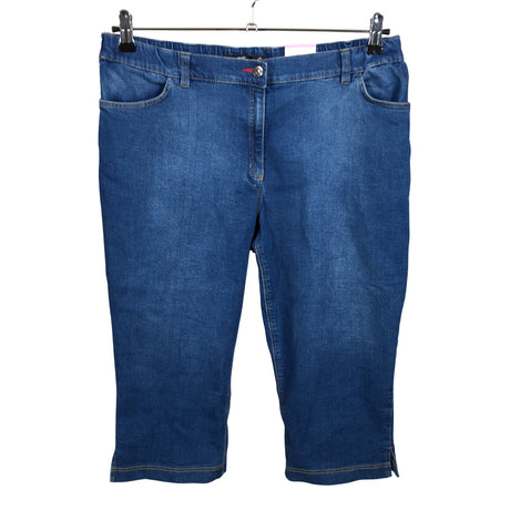 Unisex Voglia - Teksast poolpikad püksid, suurus 46 - Sinine ()