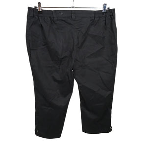 Unisex Voglia - Mittevenivad poolpikad püksid, suurus 44 - Must (2)