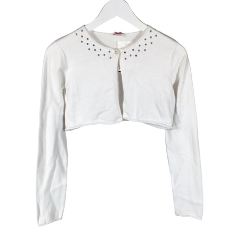 Unisex Esprit - Kootud boolero, suurus 152 - 158 - Valge ()