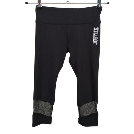 Unisex Justice - Poolpikad spordipüksid, suurus 152 - 158 - Must ()