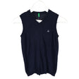 Unisex Benetton - Kootud vest, suurus 134 - 140 - Sinine ()