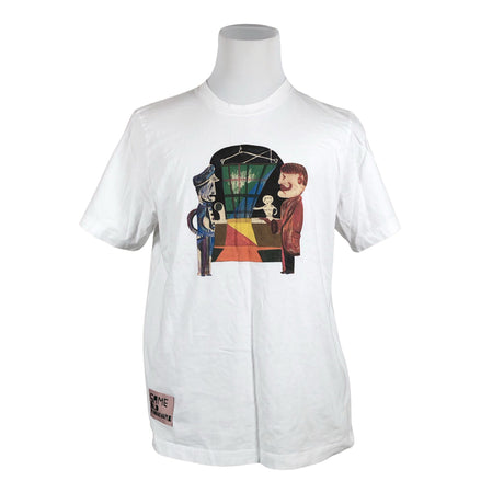 Unisex Wood Wood - T-särk, suurus L - Valge ()