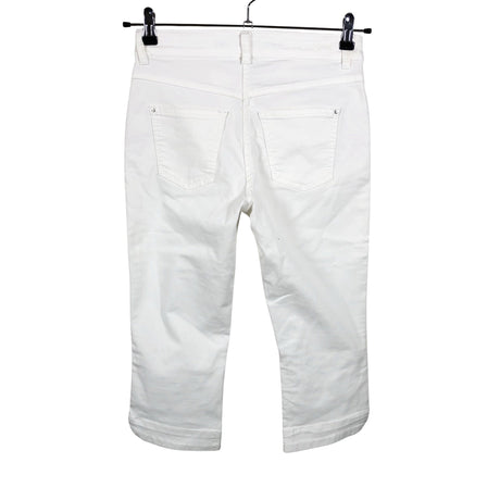 Unisex MAC - Teksast poolpikad püksid, suurus 34 - Valge (2)