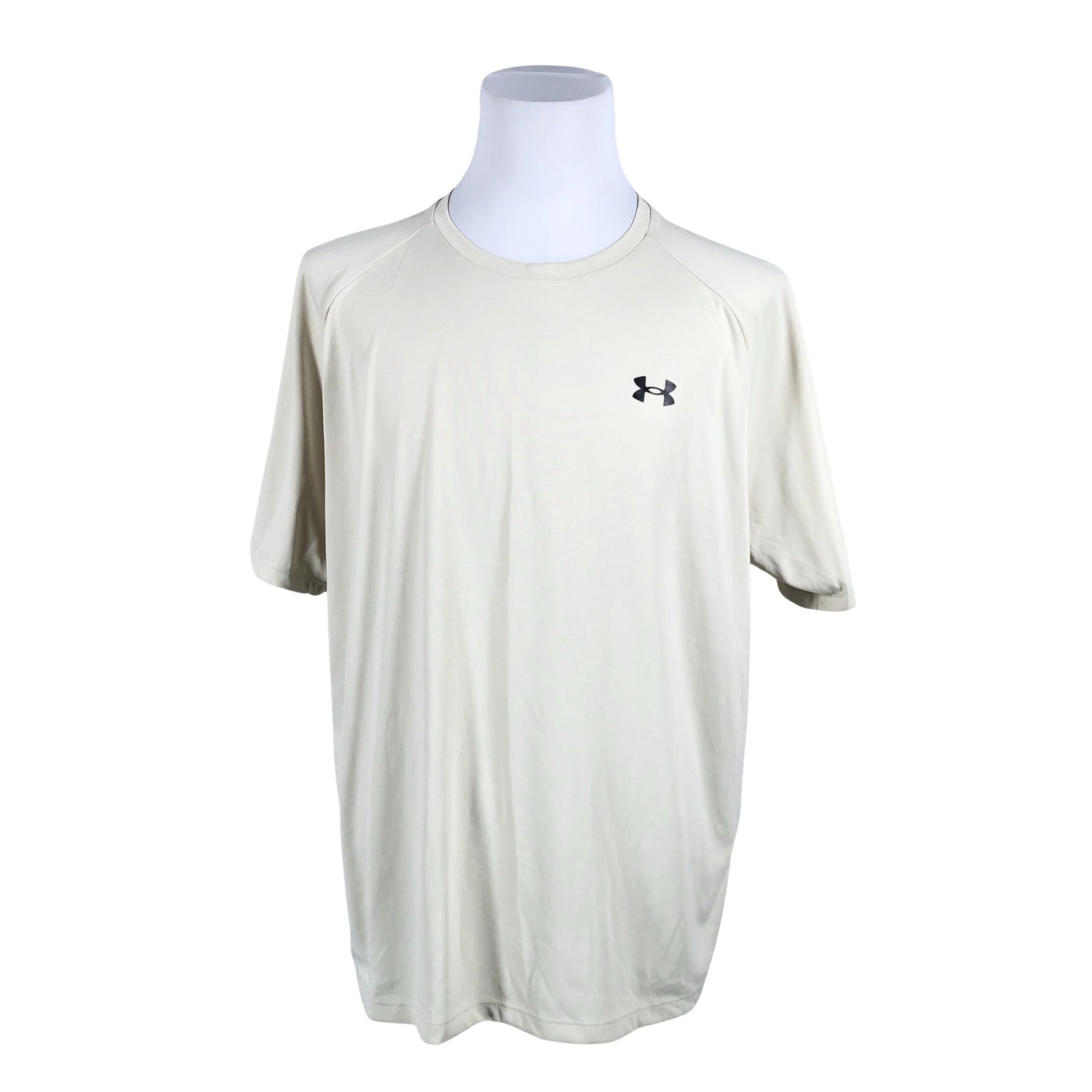 Unisex Under Armour - Spordisärk, lühikesed käised, suurus XXL - Beige (1)