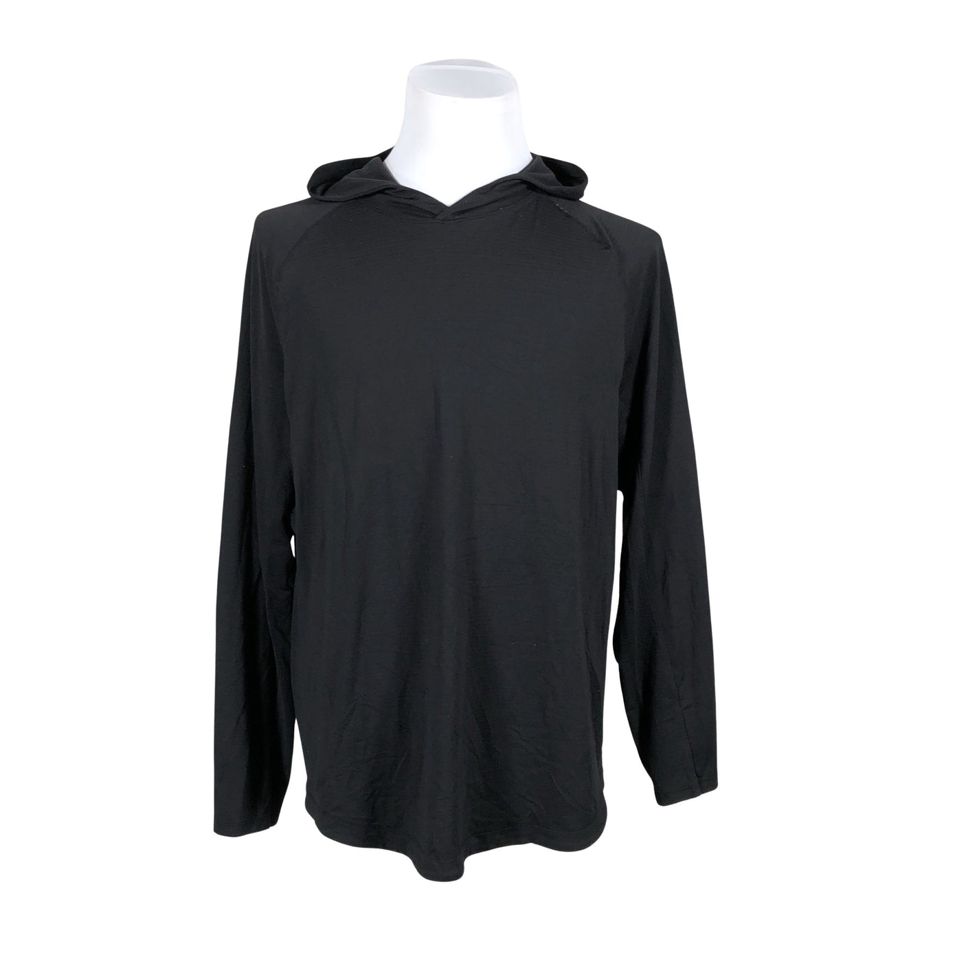 Unisex Lululemon - Spordisärk, pikad käised, suurus XL - Must (1)