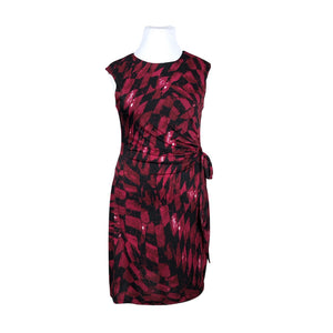 Unisex Anna Field - Trikotaažist kleit, suurus 44 - Veinipunane (1)