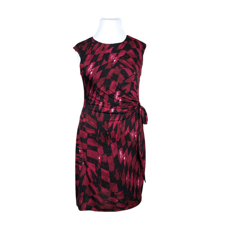 Unisex Anna Field - Trikotaažist kleit, suurus 44 - Veinipunane ()