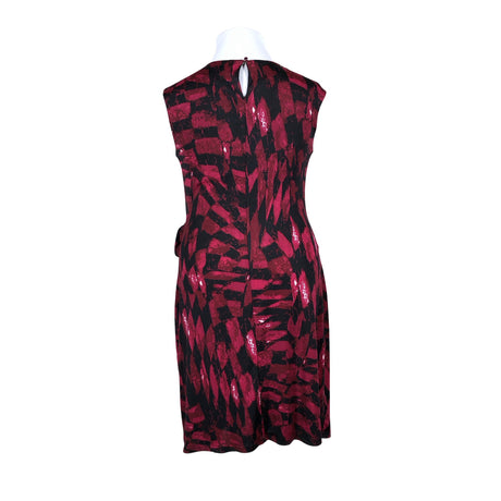 Unisex Anna Field - Trikotaažist kleit, suurus 44 - Veinipunane (2)