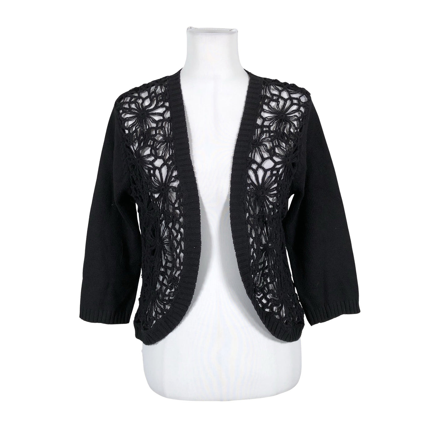 Unisex Voglia - Kardigan, suurus 38 - Must (1)