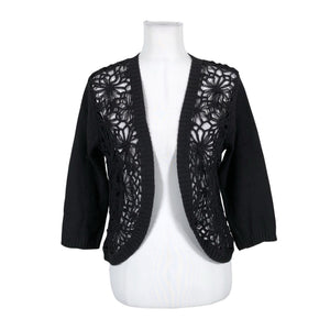 Unisex Voglia - Kardigan, suurus 38 - Must (1)