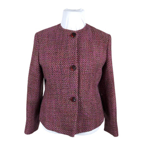 Unisex Ril's - Villane mantel, suurus 42 - Veinipunane (3)