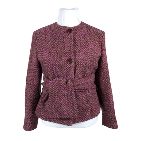 Unisex Ril's - Villane mantel, suurus 42 - Veinipunane ()