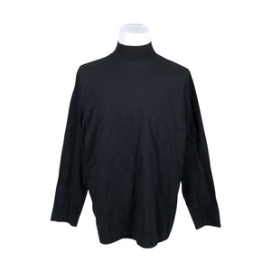 Unisex Muji - Trikotaažist pluus, suurus XL - Must (1)