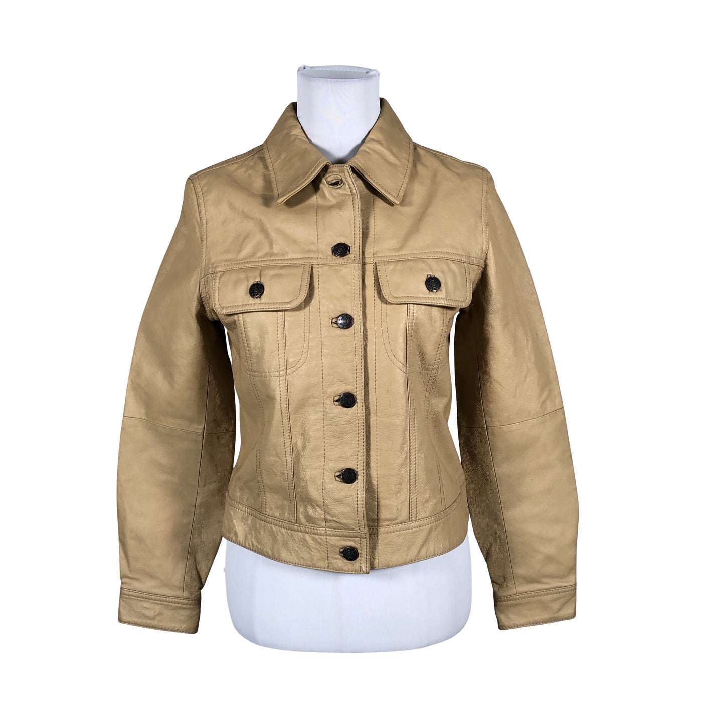 Unisex Traction - Nahktagi, suurus 36 - Beige (1)