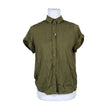 Unisex Samsoe&Samsoe - Lühikeste käistega pluus, suurus 34 - Roheline ()